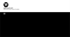 Desktop Screenshot of decoupart.ch